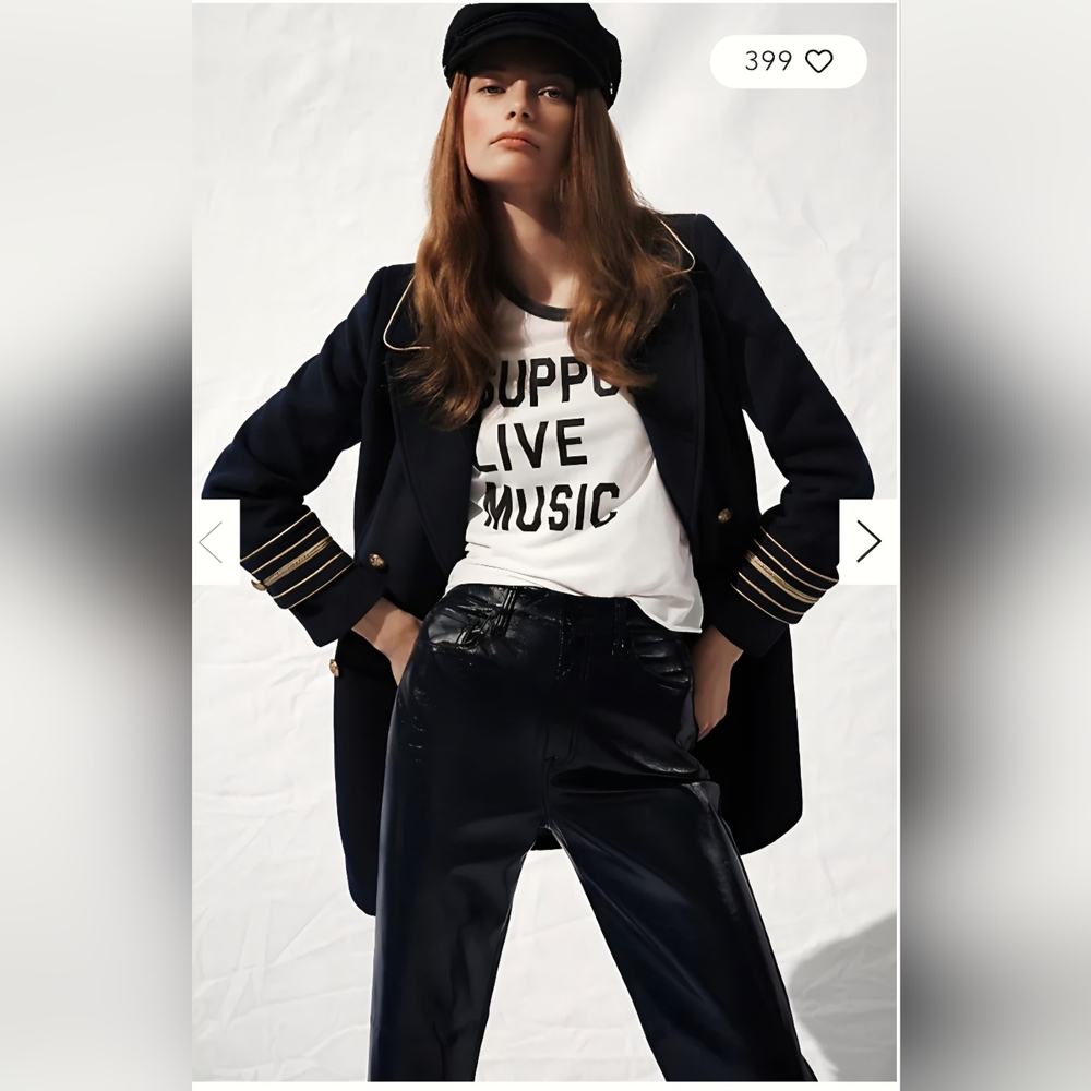 Original Retro Brand Support Live Music Tee - Medium - NWOT